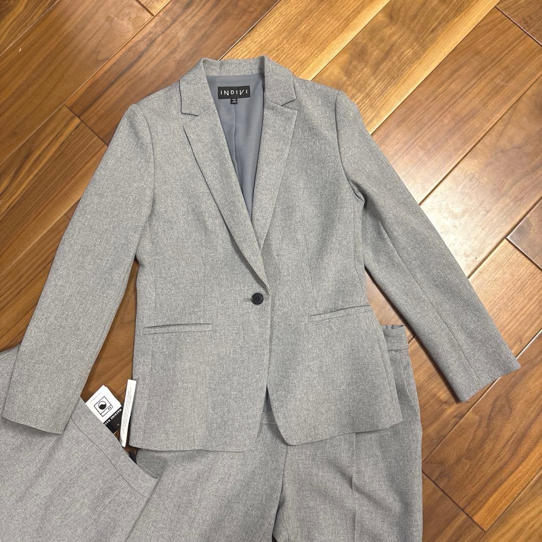 INDIVI スーツ ３点セット ジャケット パンツ スカート Sサイズ