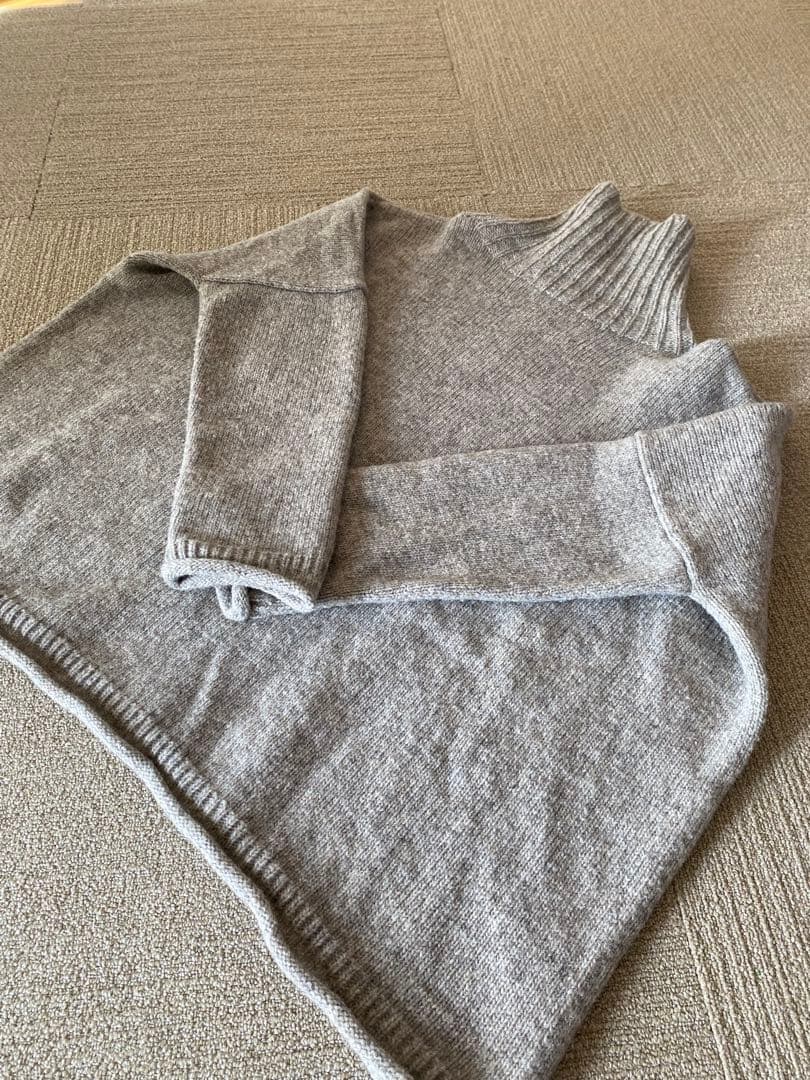 utilite　ペルーハイランドウール　タートルネックニット　ユティリテ