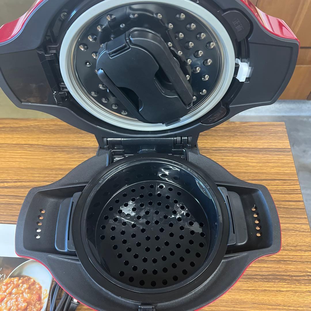 ヘルシオ ホットクック 1.6L SHARP　シャープ　KN-HW16F-R