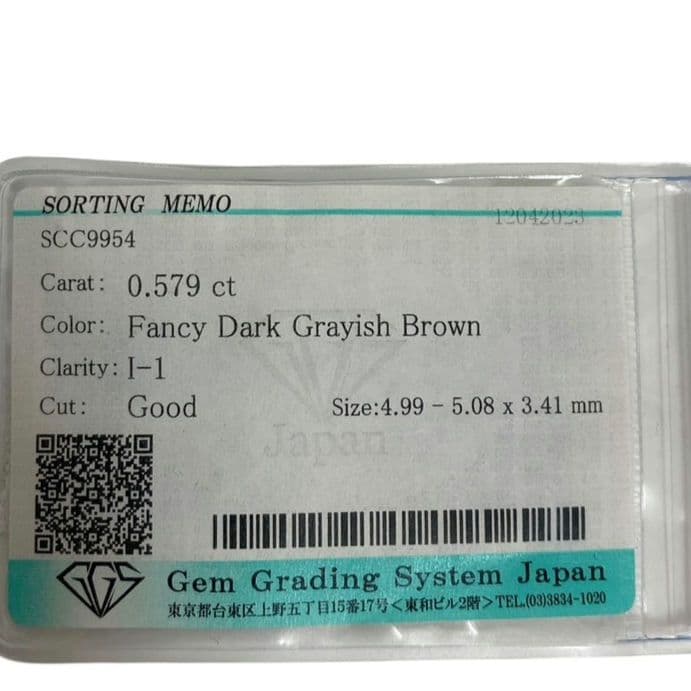 葉*帯様 プラチナ900 ダイヤモンド0.579ct片耳ピアス 天然ダイヤピアス