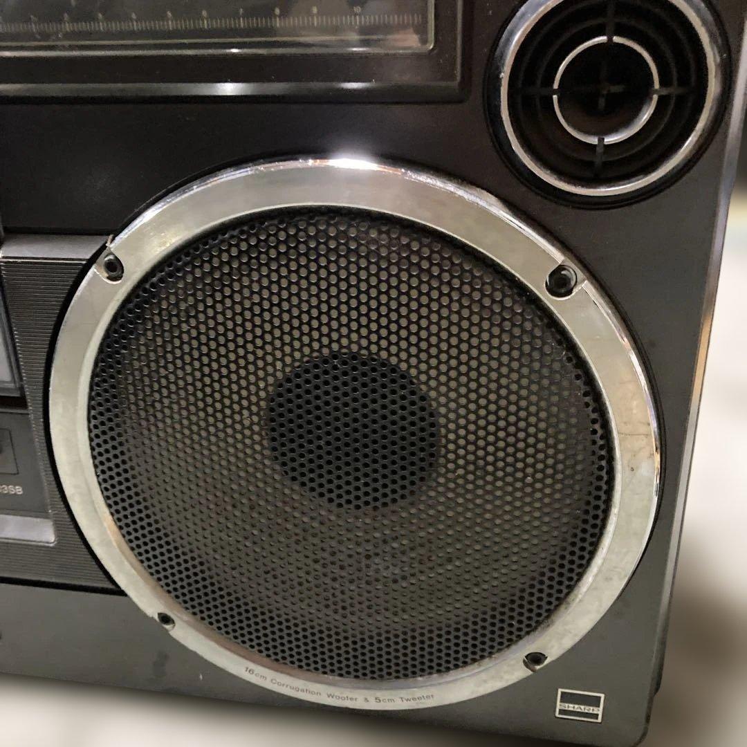 レトロ　SHARP ラジカセ　GF-303SB