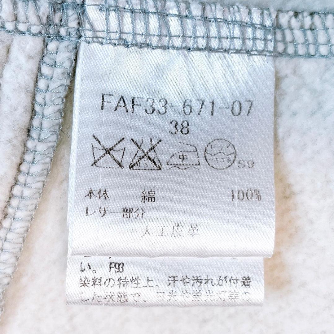 バーバリーブルーレーベル　ダッフルコート　グレー