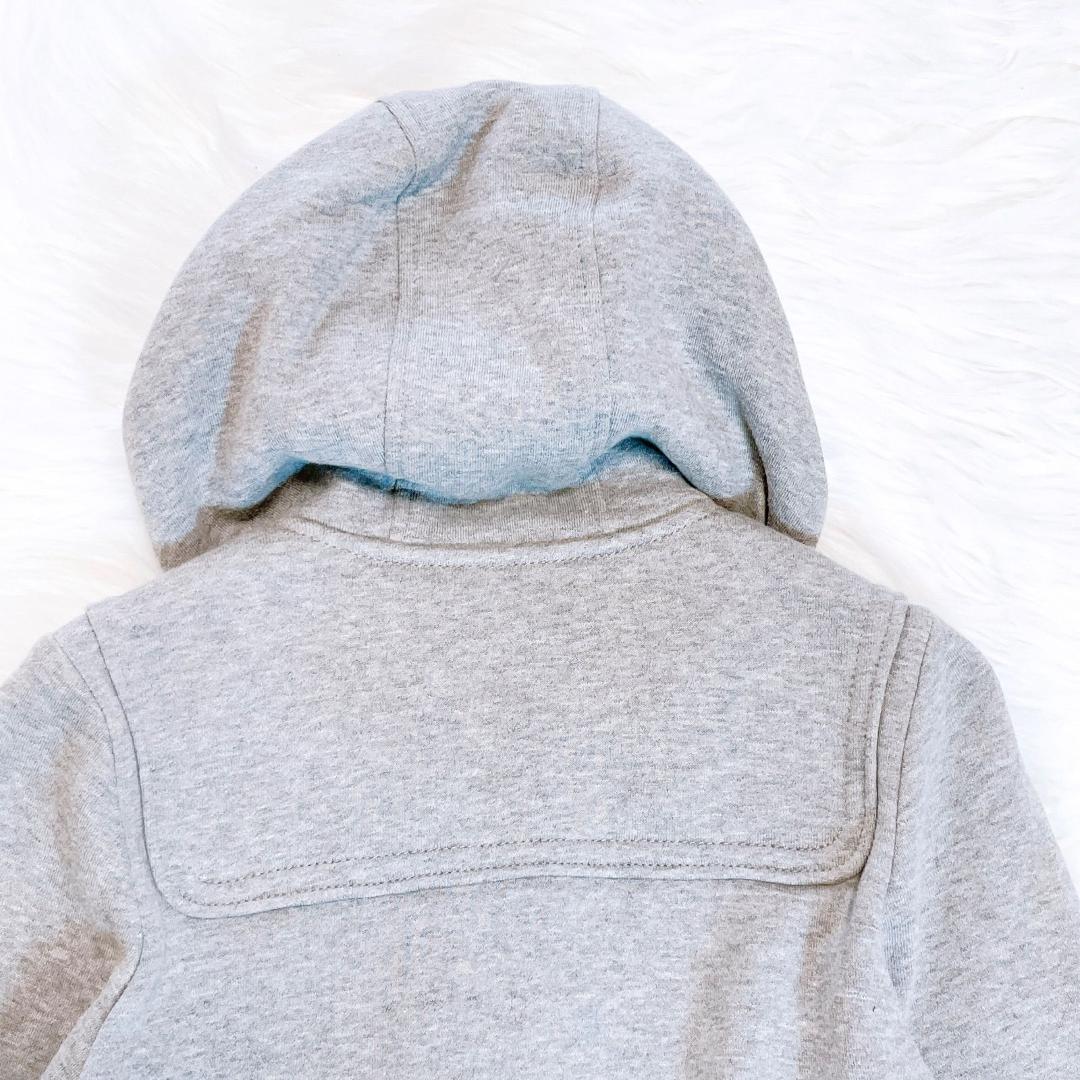 バーバリーブルーレーベル　ダッフルコート　グレー