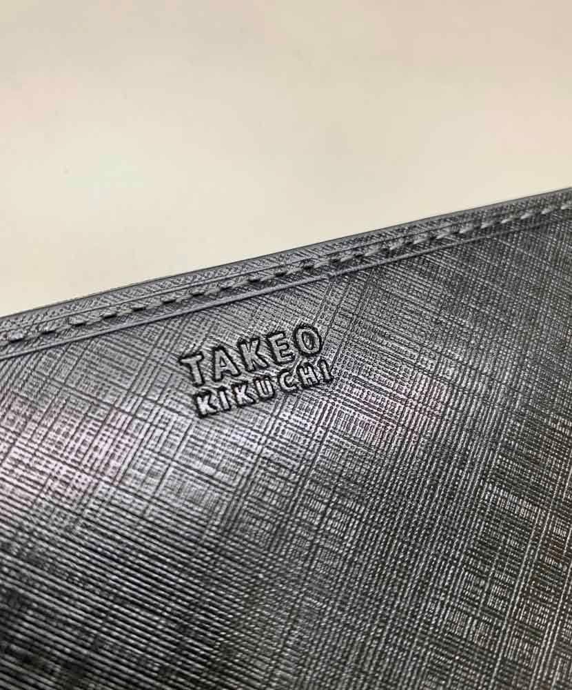 タケオキクチ　ラウンド長財布　新品未使用　箱付　現行品　¥22,000-