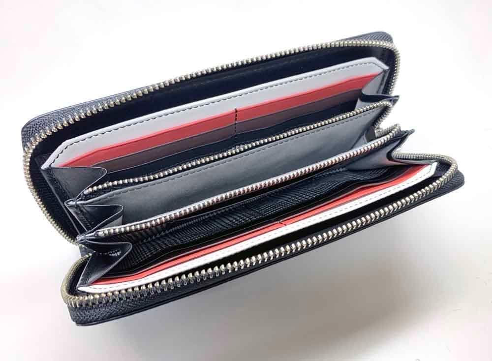 タケオキクチ　ラウンド長財布　新品未使用　箱付　現行品　¥22,000-