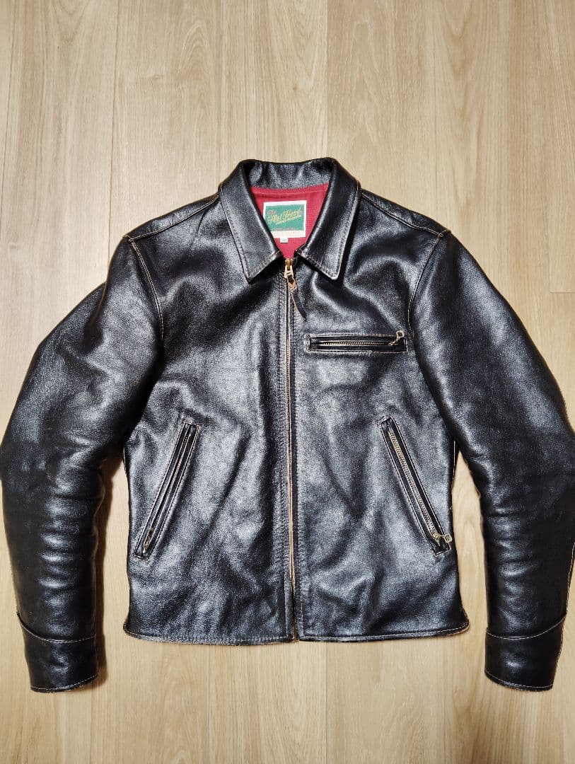 フラットヘッド　ホースハイド　レザージャケット　36