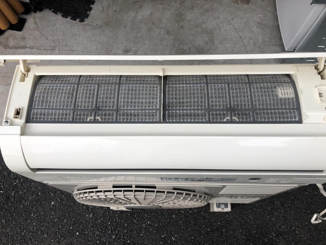 動作OK 日立 白くまくん ルームエアコン 主に14畳用 RAS-AJ40L2