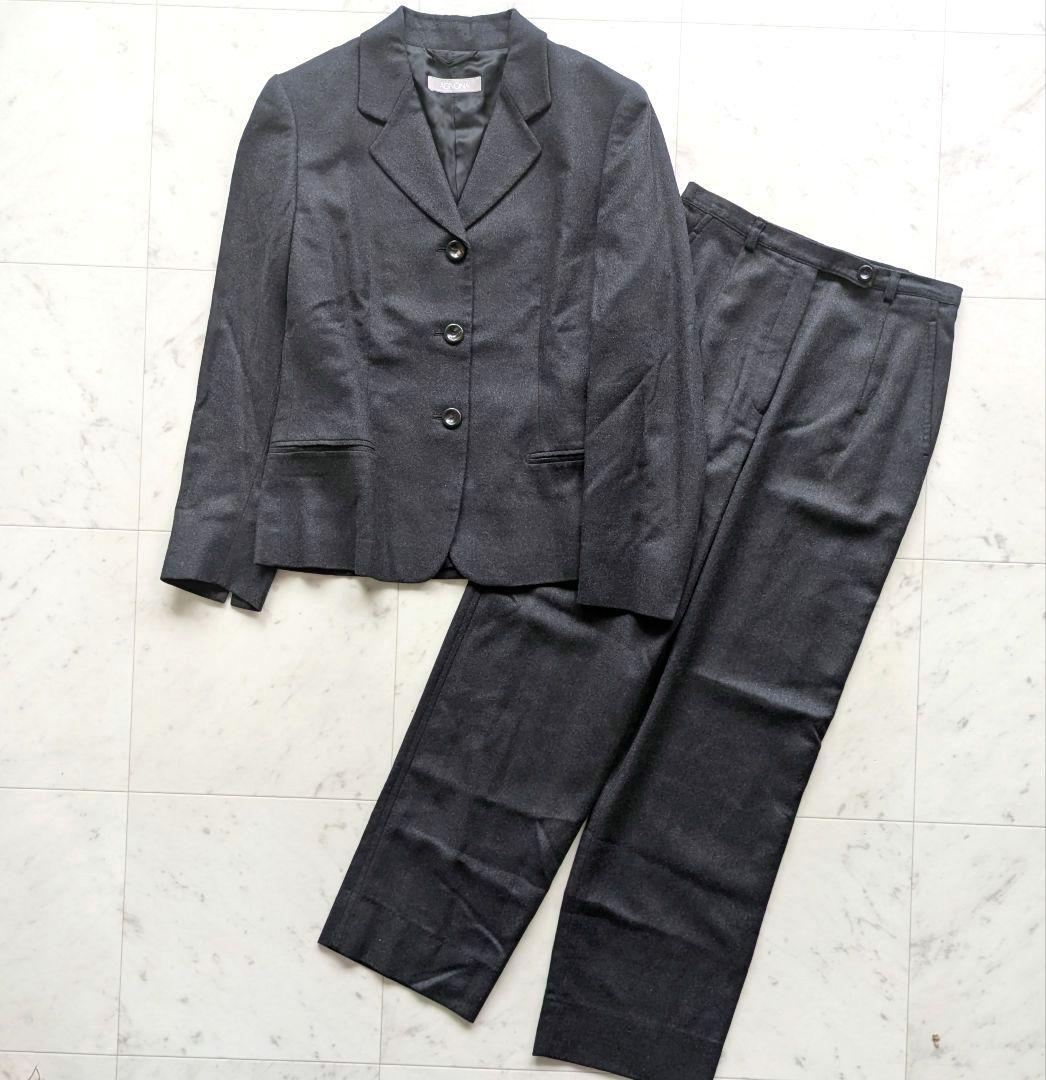 アニオナ AGNONA　パンツスーツ　カシミヤ　セットアップ　イタリア製