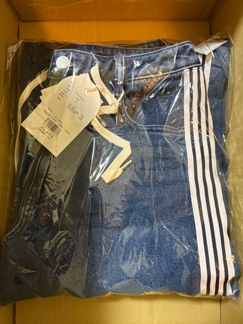 ダーリッチ　リメイクライクワイドデニムパンツ　Sサイズ