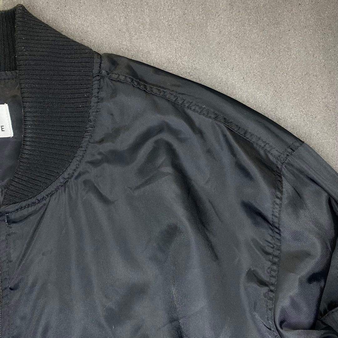 ラコステ MA-1 ジップアップ ブルゾン ブラックsize100 XL