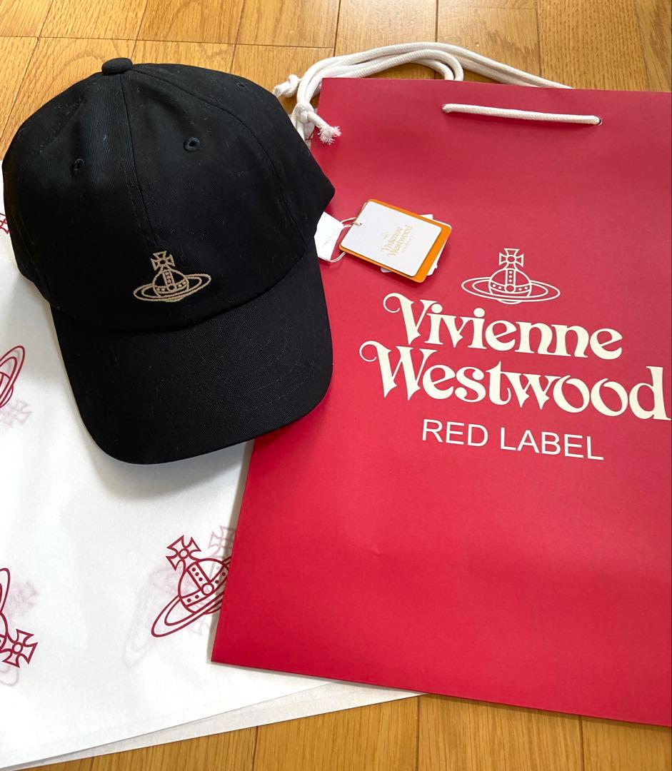 【新品】ヴィヴィアン ウエストウッド ブラック キャップ 完売品
