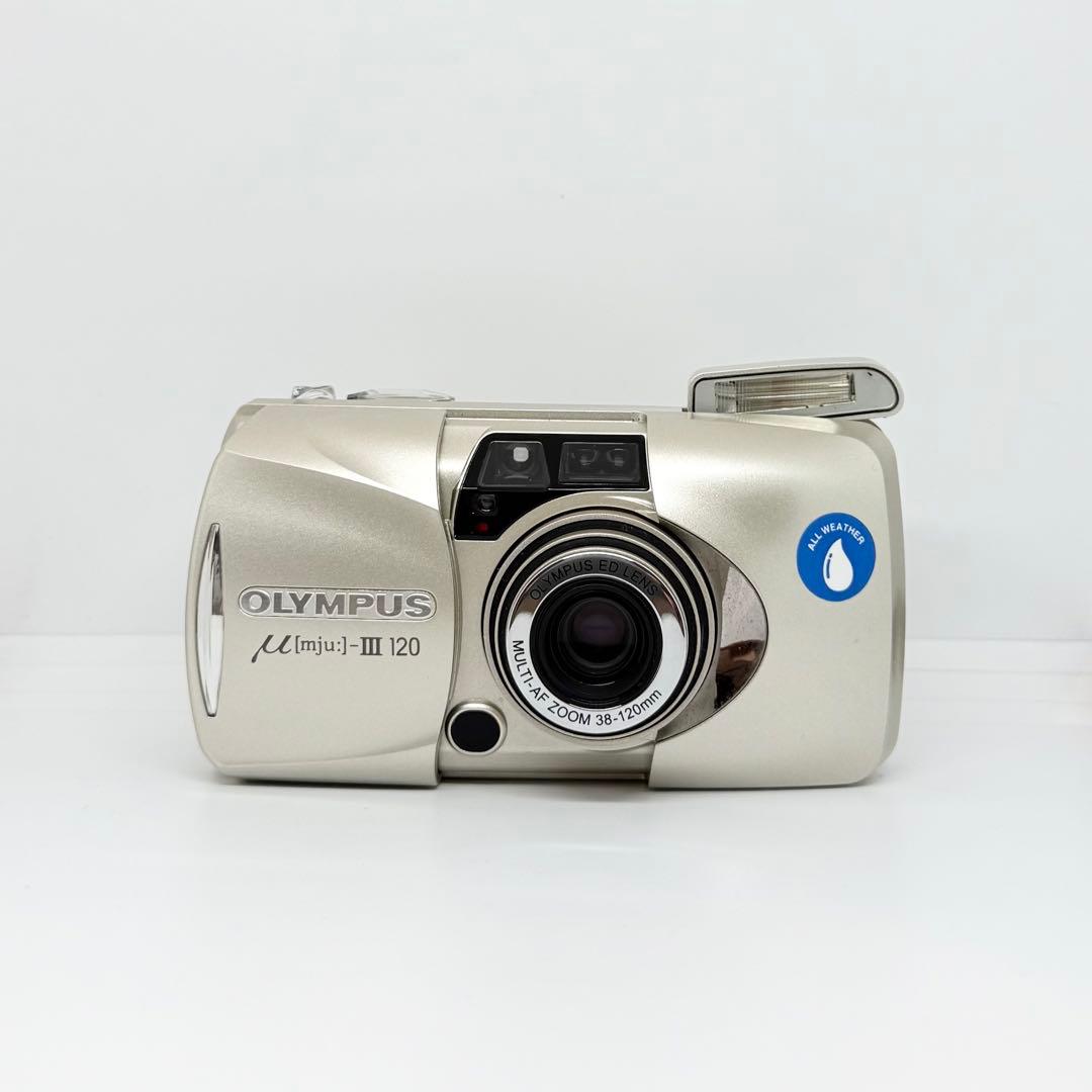 【完動美品】OLYMPUS μ -iii 120 フィルムカメラ 動作確認済み