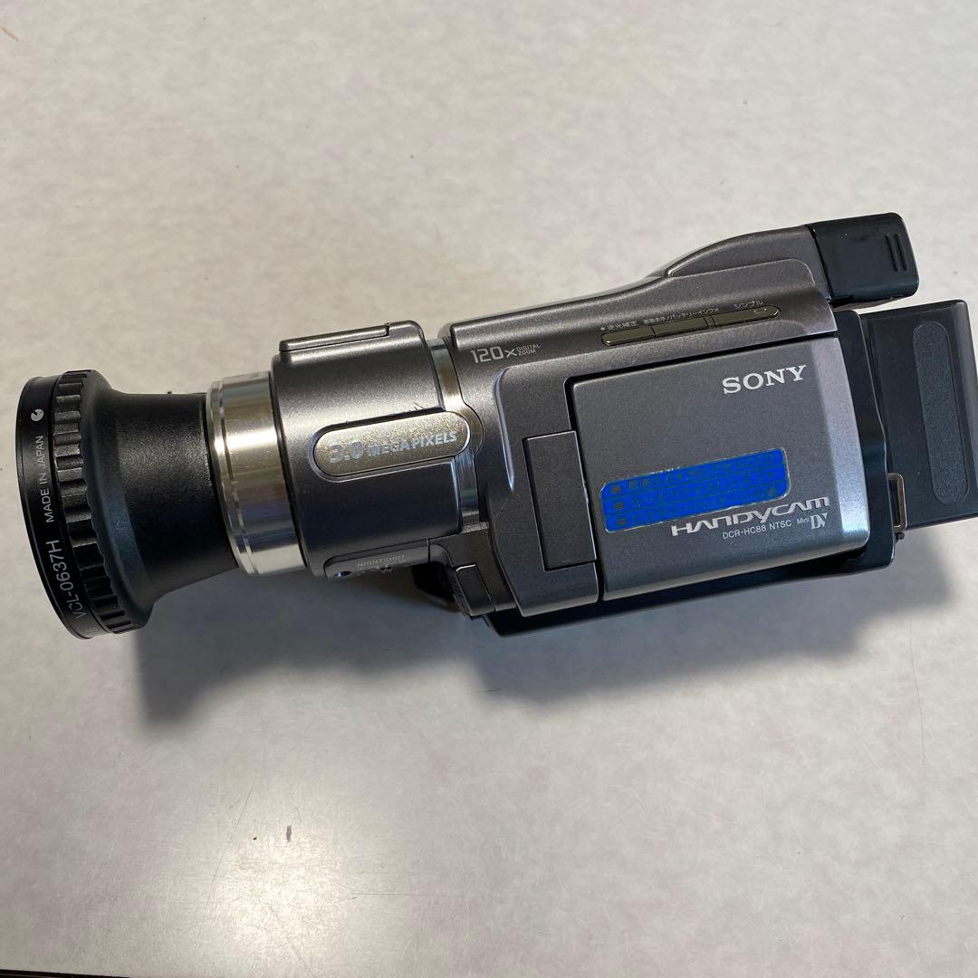 美品　SONY miniDV HANDYCAM DCR-HC88 ⑦