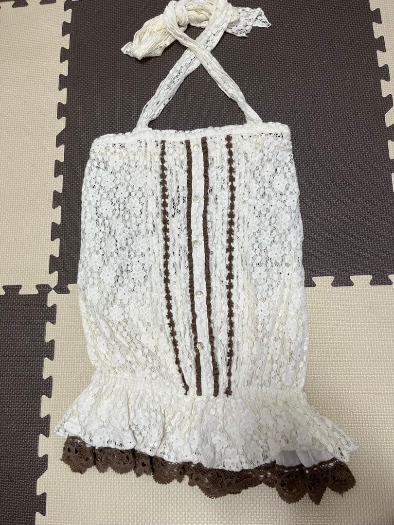 G*y様 LIZ LISA トップス　ベアトップ　チューブトップ　花柄　レース