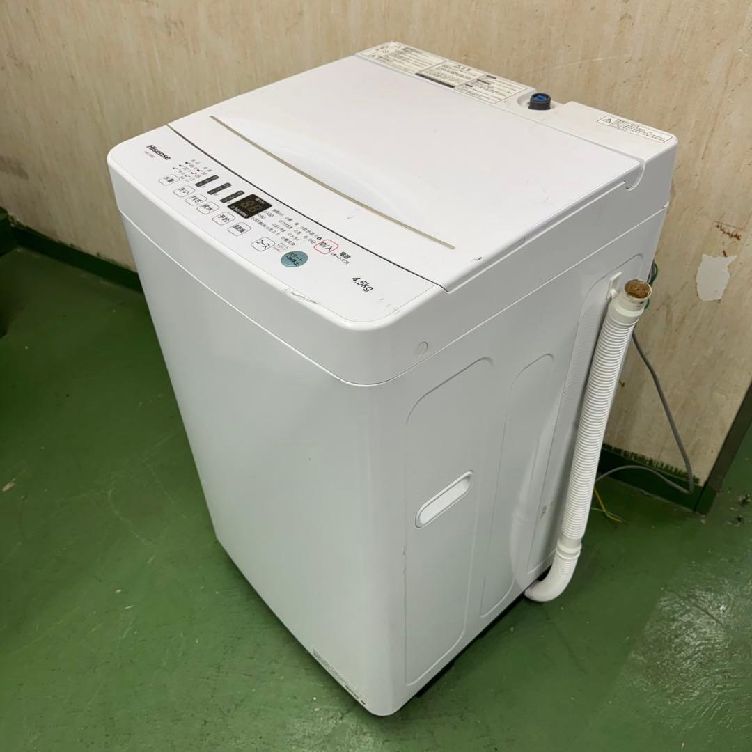 218 送料設置無料☆新生活　ハイセンス　冷蔵庫　洗濯機　セット