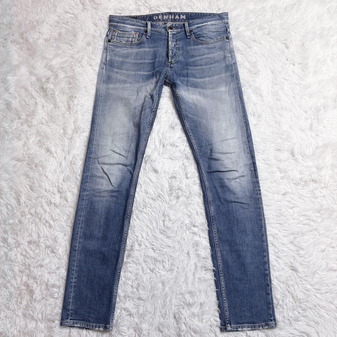DENHAM レイザー スリムフィット W33 カンディアーニ ストレッチ 赤耳