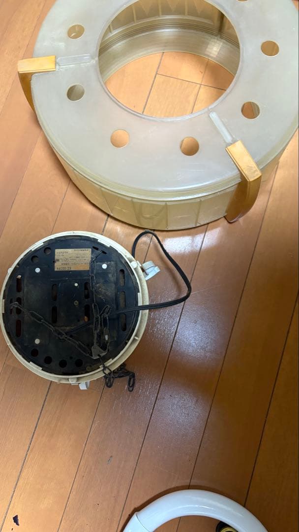 家庭用つり下げ式照明器具 KC-657PN 傘電気 電気傘 昭和レトロ