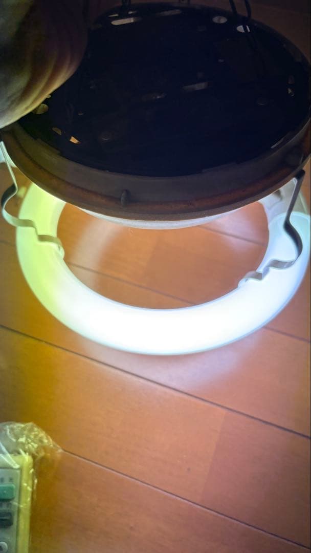 家庭用つり下げ式照明器具 KC-657PN 傘電気 電気傘 昭和レトロ