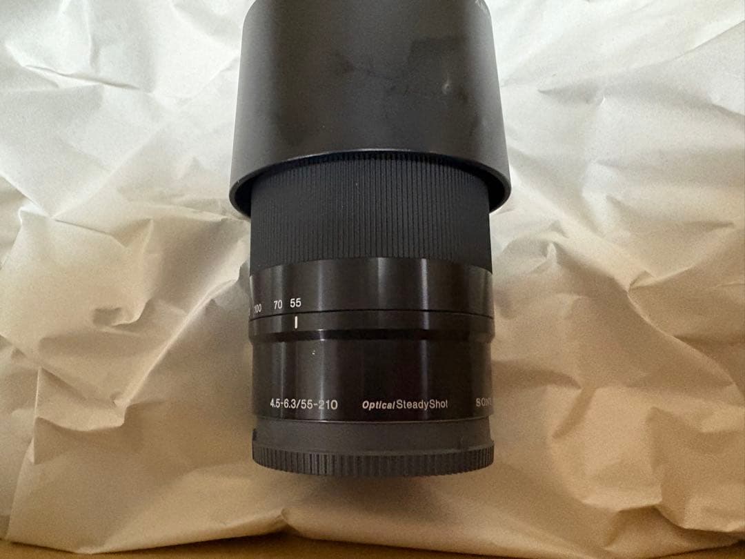 m*u様 SONY 55-210mm レンズ 光学手ぶれ補正付き