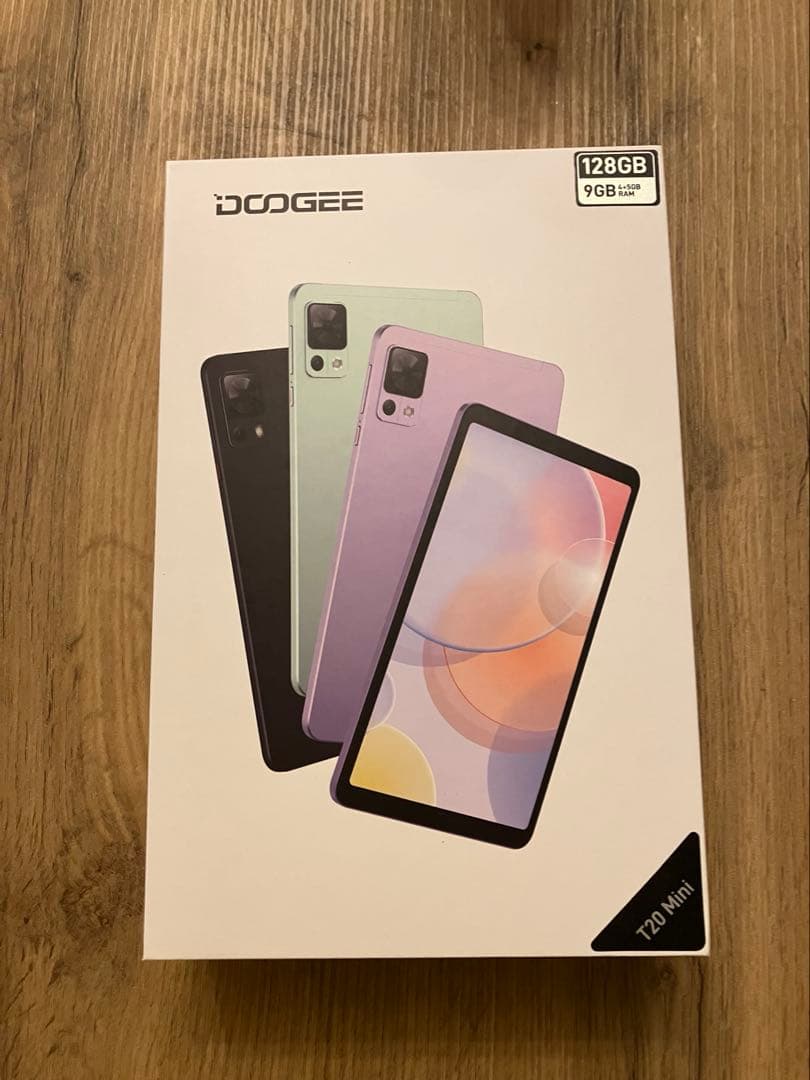 DOOGEE T20MINI タブレット8.4インチ、Android 13