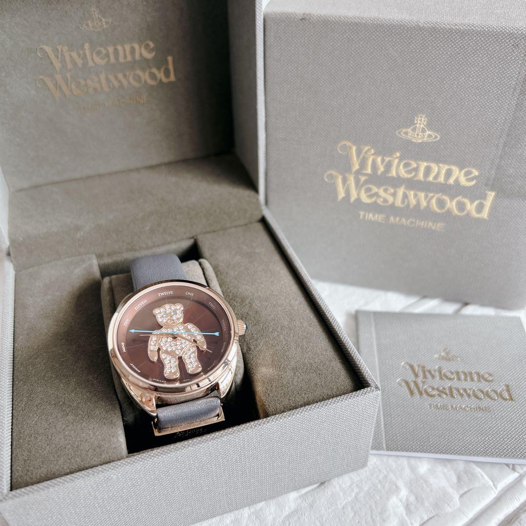 ヴィヴィアン ウェストウッド クレイジーベア 腕時計 希少未使用級 ブルーアイ
