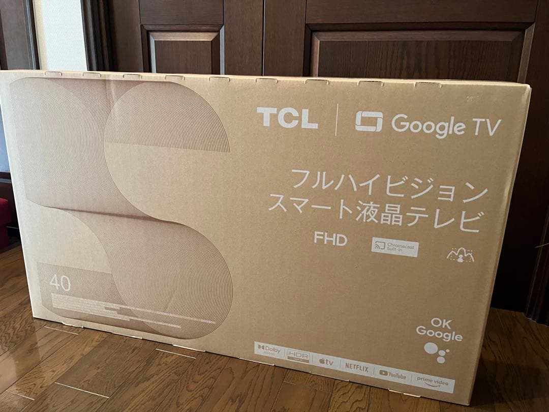 【新品・未開封】TCL スマート液晶テレビ 40S5400