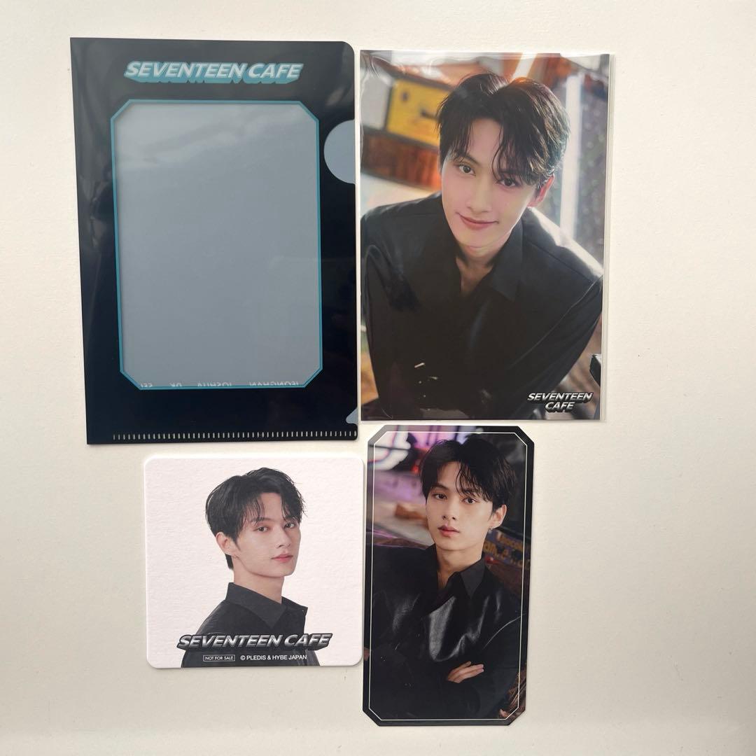 SEVENTEEN ジュン ポストカード クリアファイル コースター カフェ
