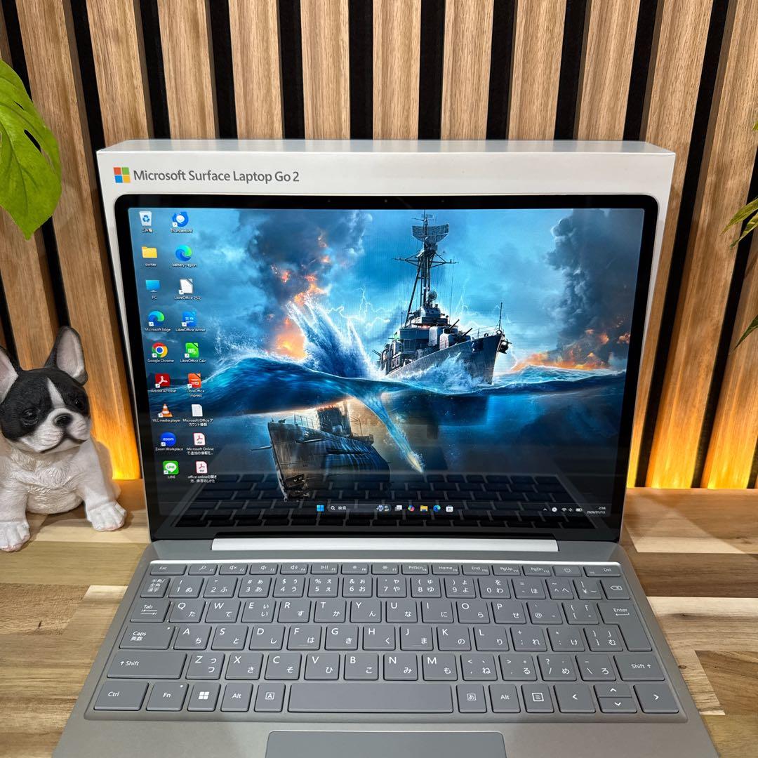 上品質‼️Surface Laptop Go 2☘タッチパネル式☘ノートパソコン