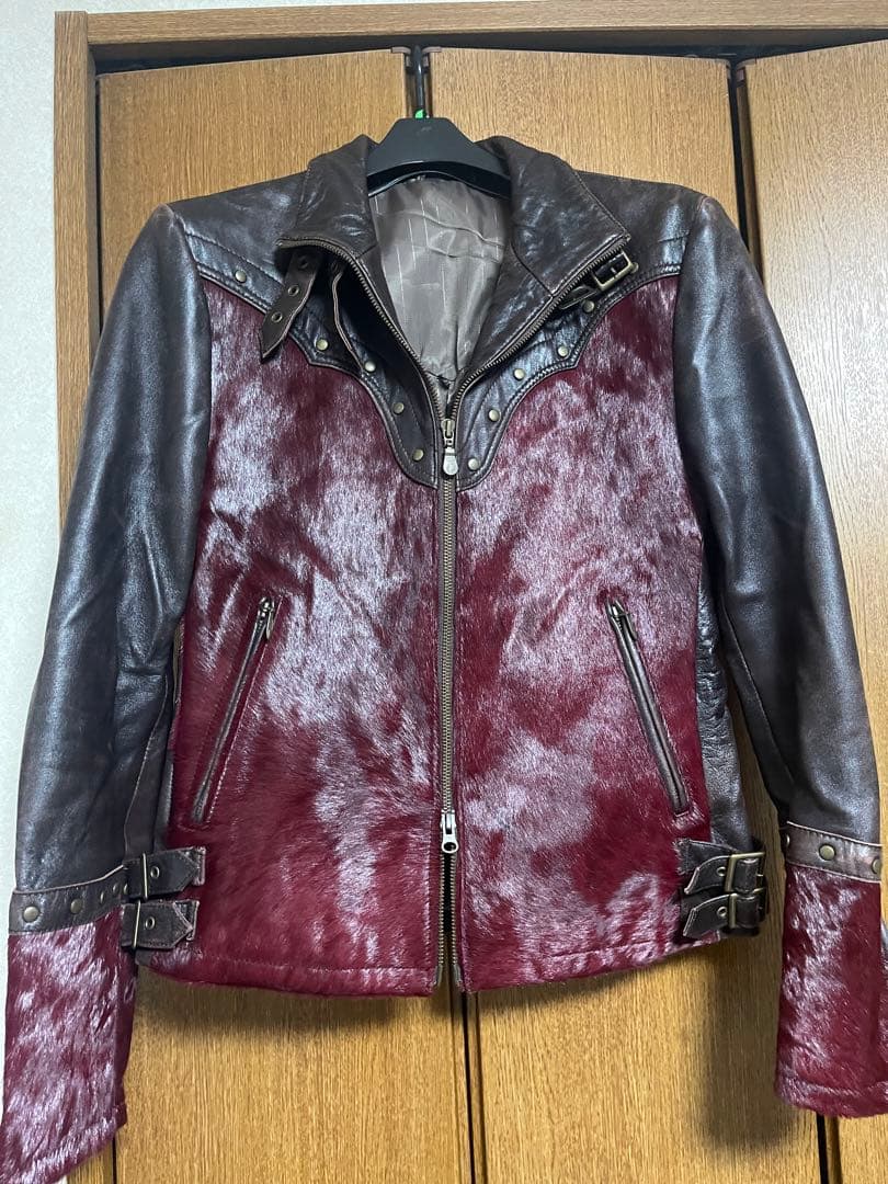 R*N様 TORNADO MART レザージャケット 毛皮