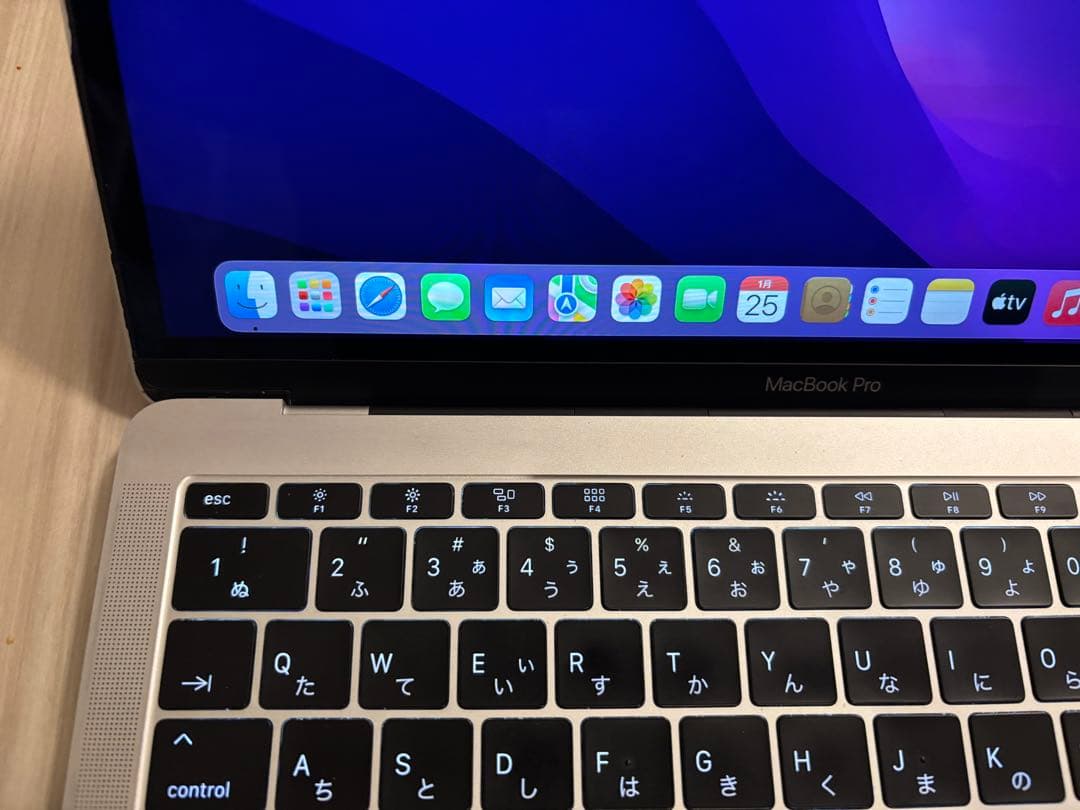 MacBook本体 macbook pro 2017 A1708