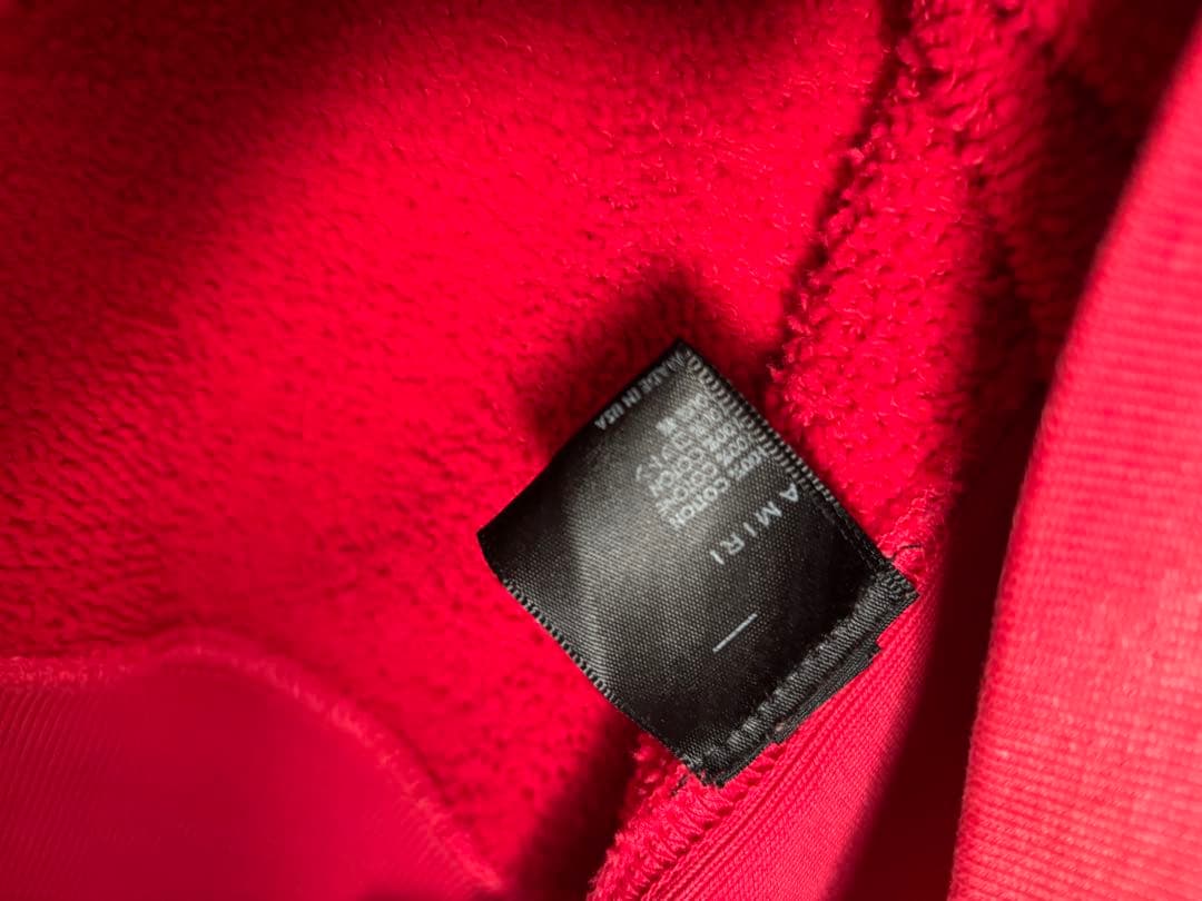 AMIRI レッドスウェット【確実正規品】