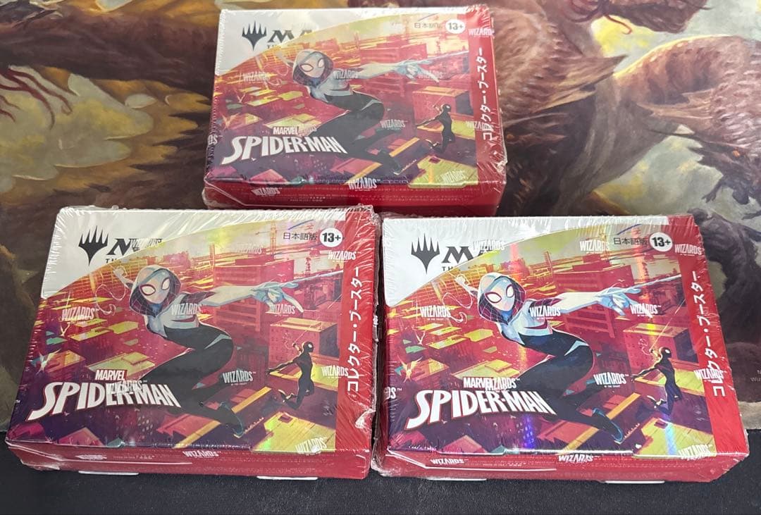 た*ー様 【シュリンク付き】MTG スパイダーマン コレクターブースター 日本語