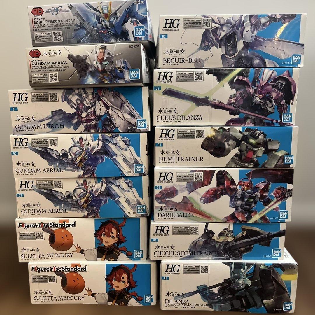 ガンプラ　まとめ売り　水星の魔女シリーズ