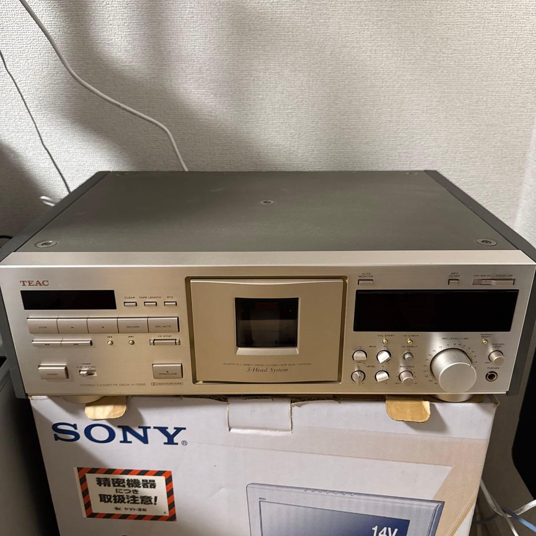 TEAC カセットデッキ V-7000 整備済み