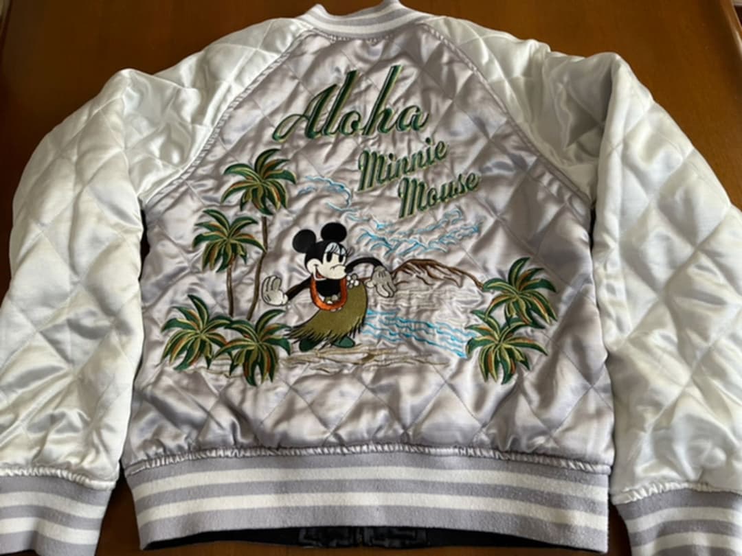 ディズニー★ミニーマウス★スカジャン★リバーシブル★M size