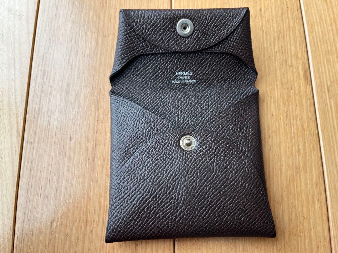 エルメス　バスティア　D刻印　ブラウン美品