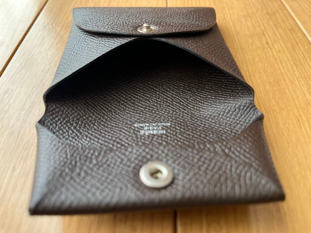 エルメス　バスティア　D刻印　ブラウン美品