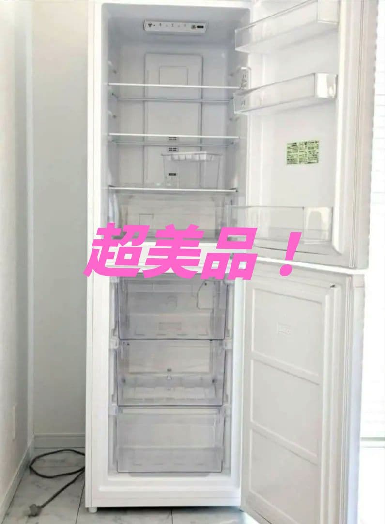 美品 冷蔵庫 SHARP シャープ 冷凍庫 夏 SJ-BD23K-W 230L
