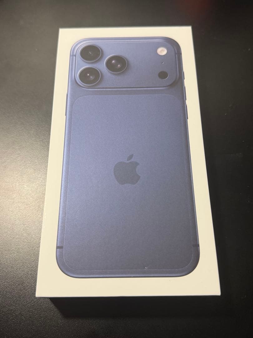 【未使用未開封】iPhone17promax256ディープブルー