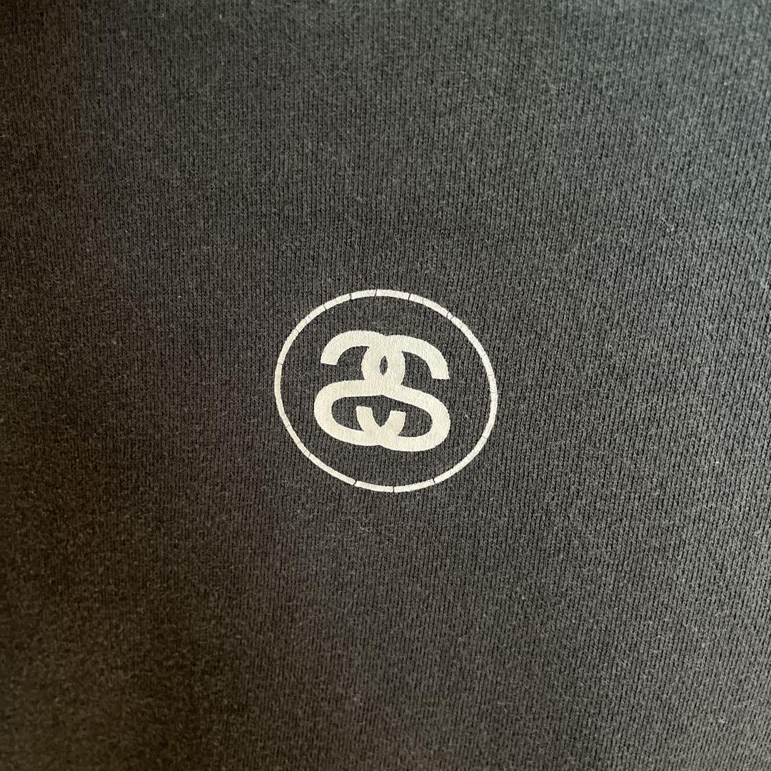 STUSSY◎90s N4 ビッグロゴ パーカー D342