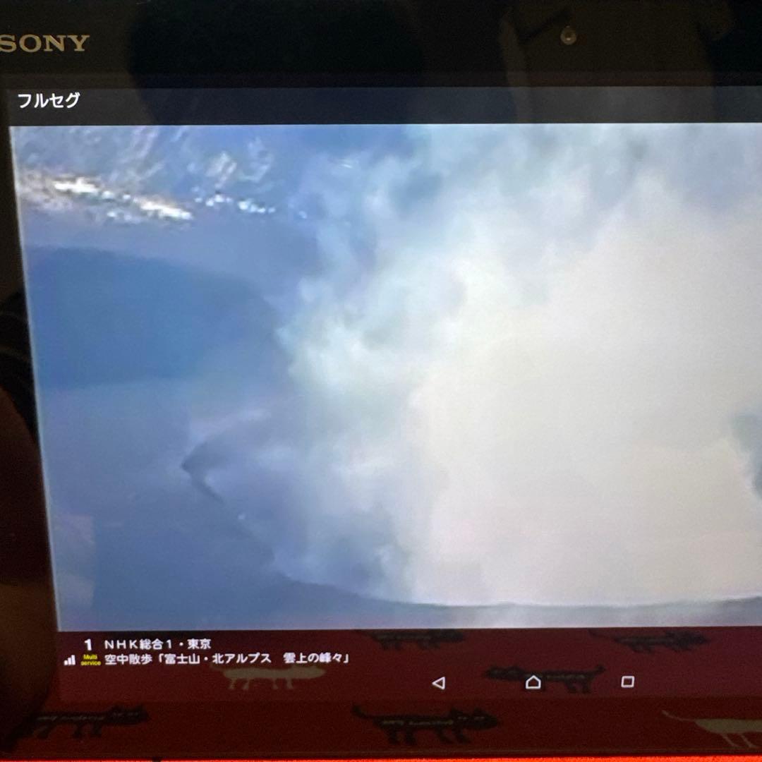 XPERIA Z4 tablet Androidタブレット 防水 フルセグ対応