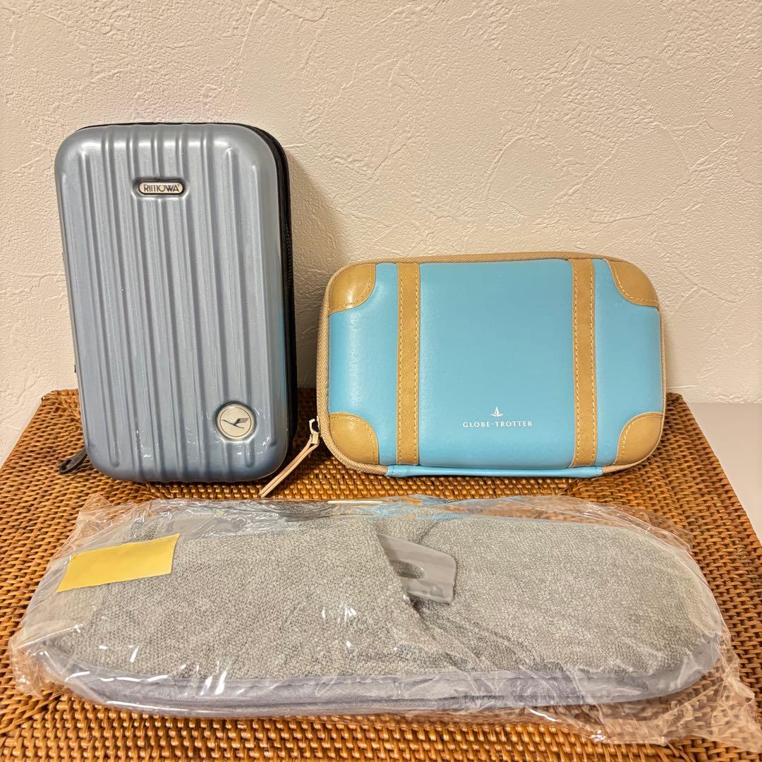 RIMOWA × ルフトハンザ　ほかアメニティポーチセット 【未使用】