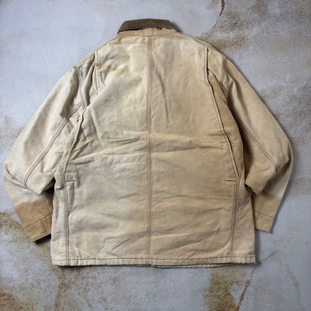 【古着】USA製90sCarharttチョアコートワークジャケット星タグ