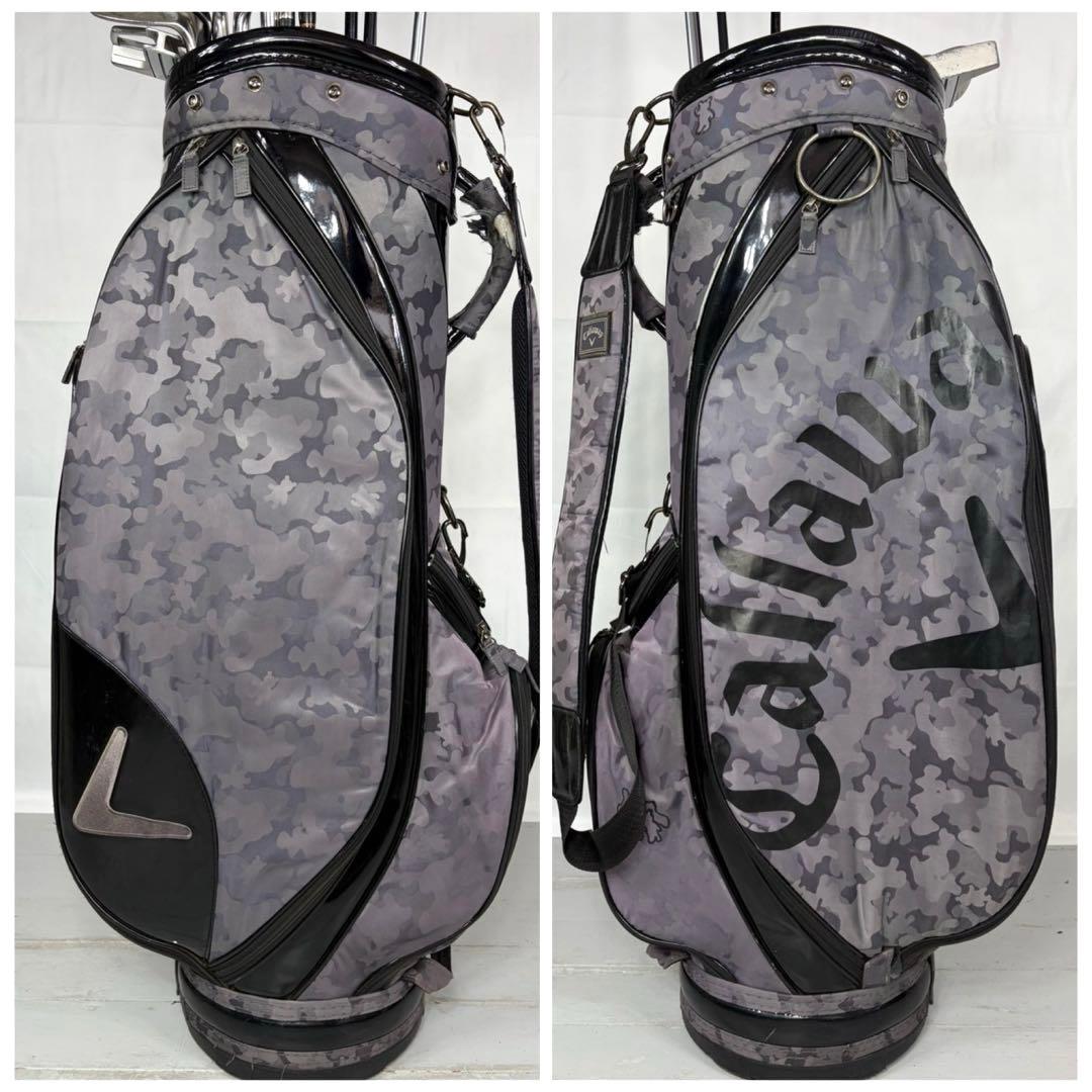 本格派 メンズゴルフクラブ 12本 フルセット ツアステ キャロウェイ お試し