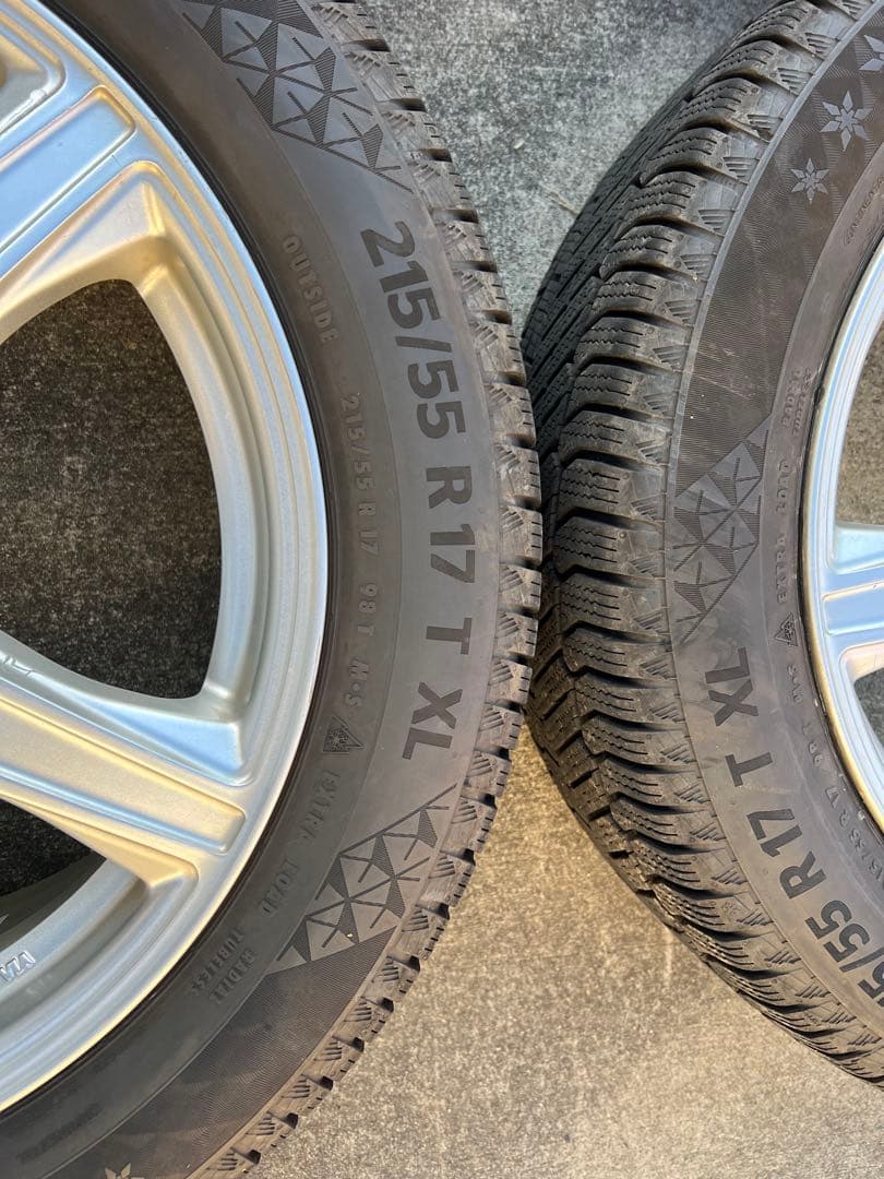 Continental 17インチ 冬タイヤ4本セット