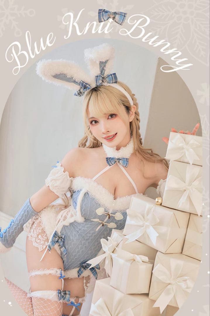 ゆ*け様 メルトニットバニー【Malymoon/マリームーン】【10204】　水