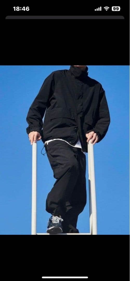 Goldwin ARKnets別注 Nylon Jacket