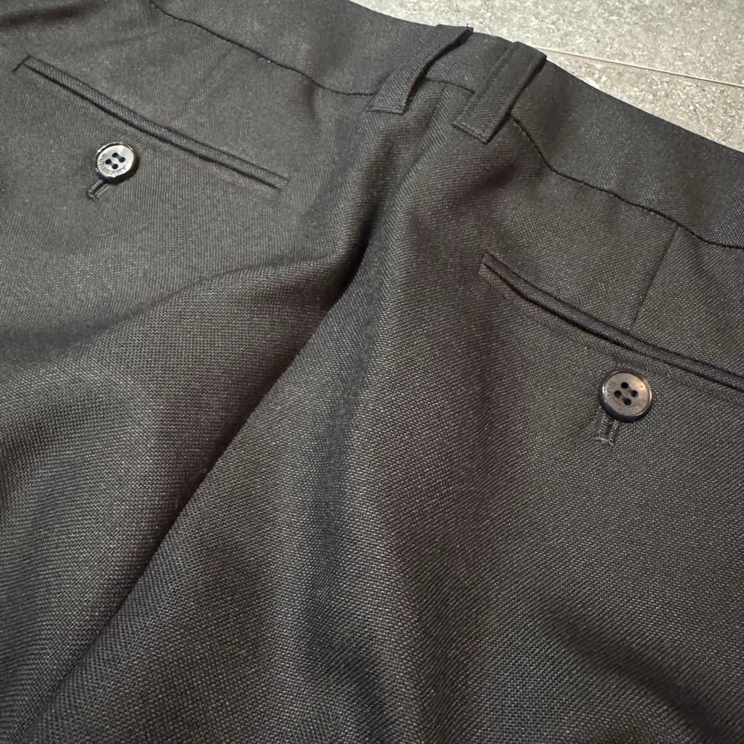 美品BURBERRY LONDON セットアップ　シルク　黒　ノバチェック　S