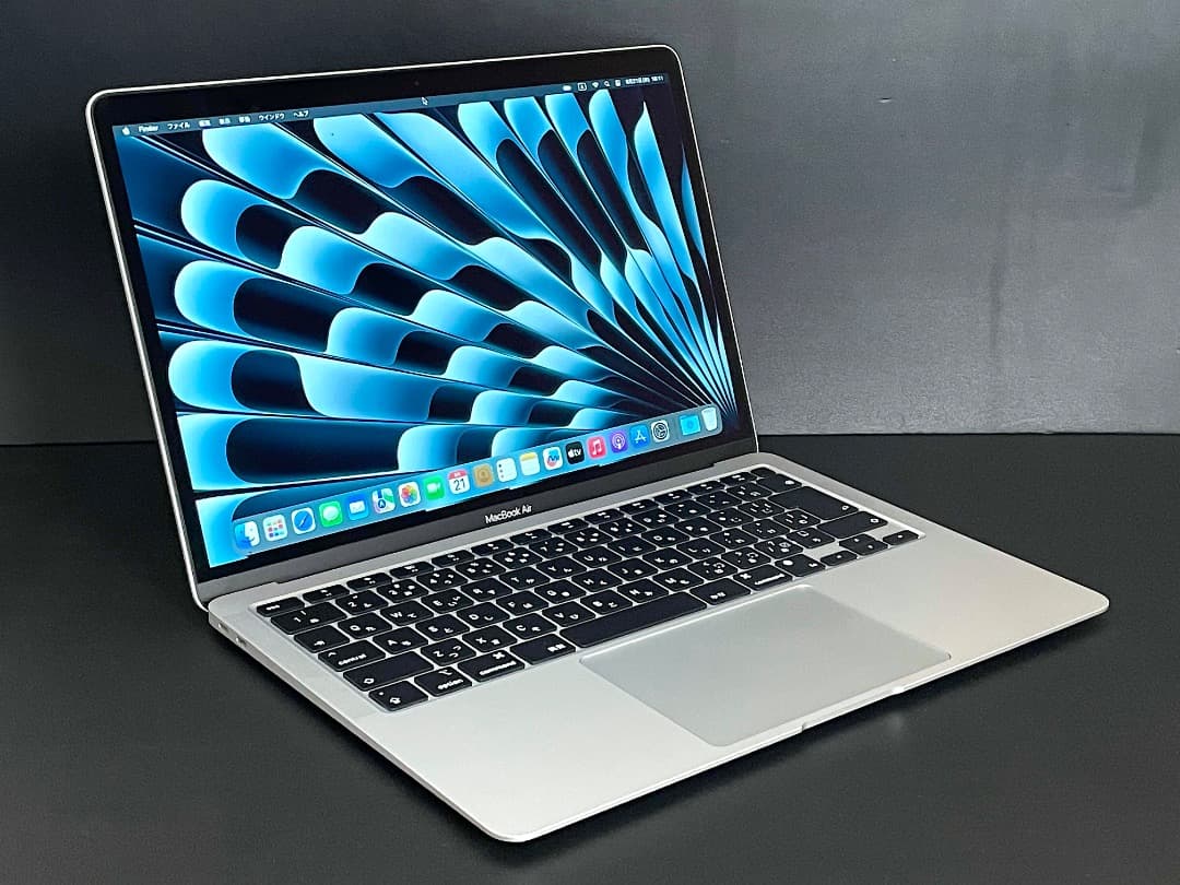 【美品・箱付】MacBook Air（M1,2020）13.3㌅ バッテリー良好