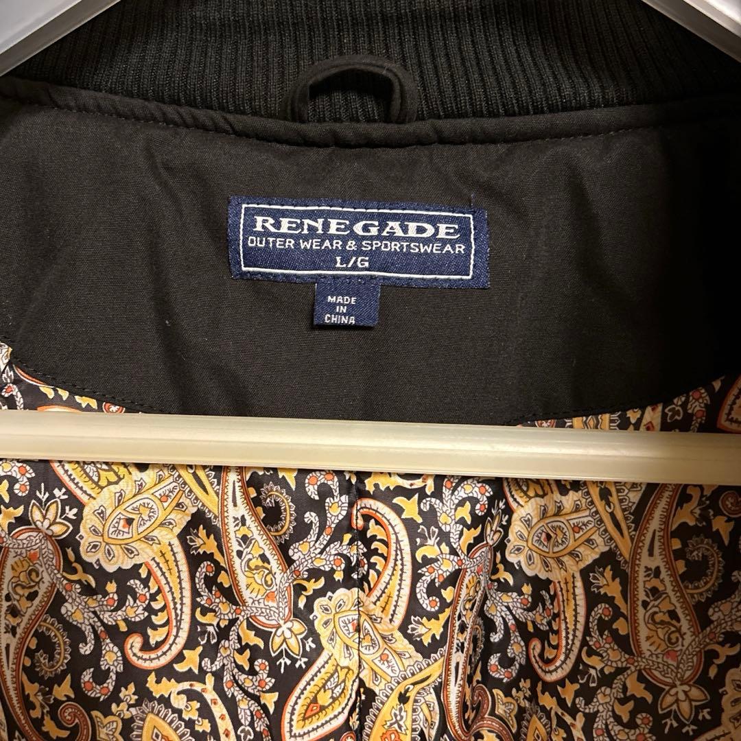 RENEGADE SPORTS レネゲードスポーツ ダービージャケット Lサイズ